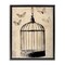 Stupell Industries Antique Uncaged Butterflies Floating Frame, design by Franklyn Gregory